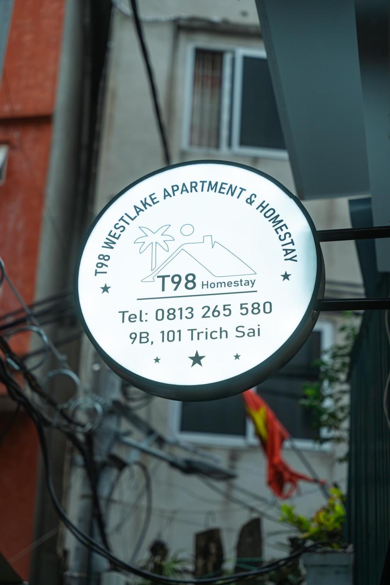 T98 Westlake Trich Sai - Tay Ho Center Lake View Studio Hanoi Zewnętrze zdjęcie