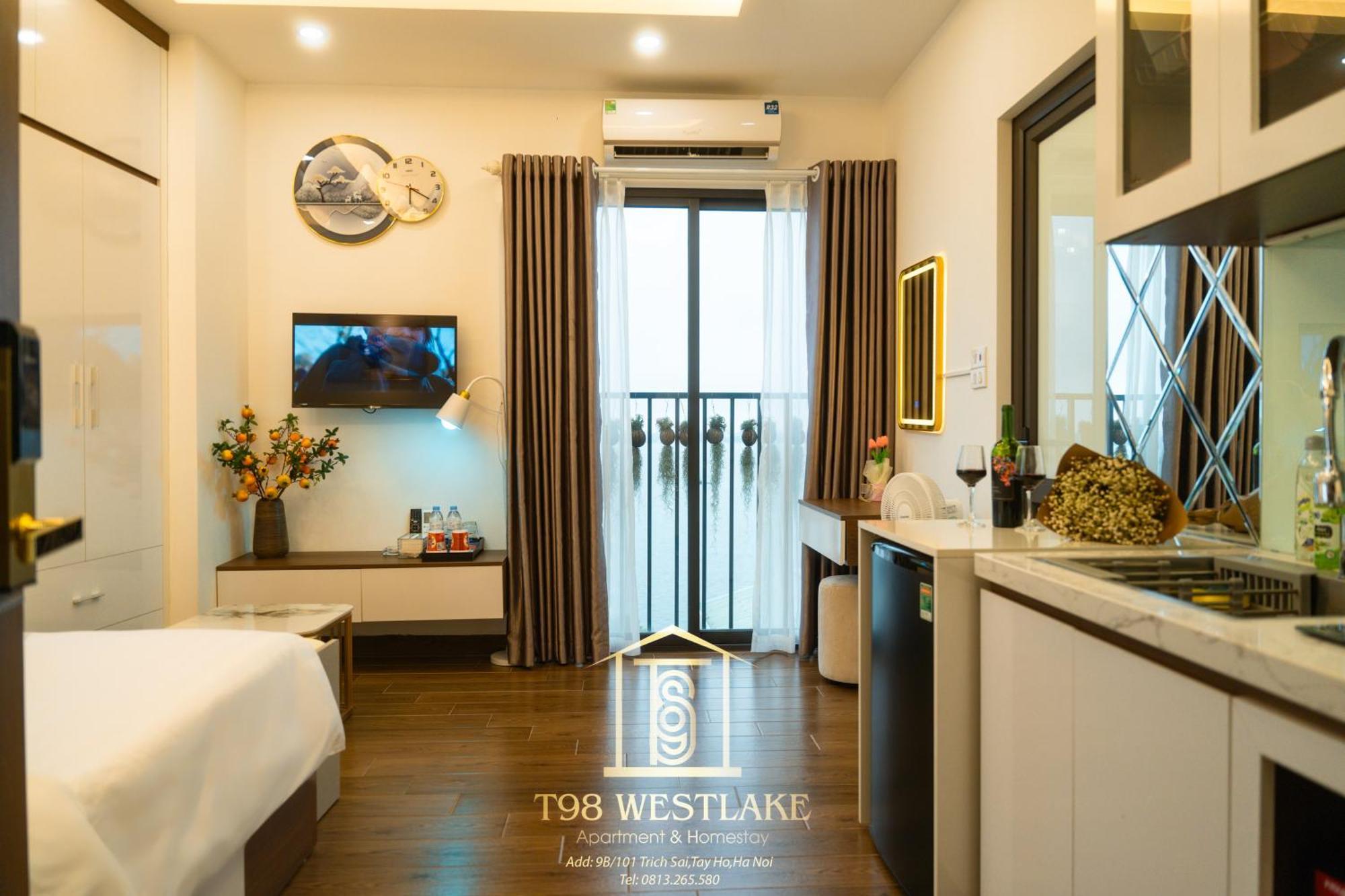 T98 Westlake Trich Sai - Tay Ho Center Lake View Studio Hanoi Zewnętrze zdjęcie